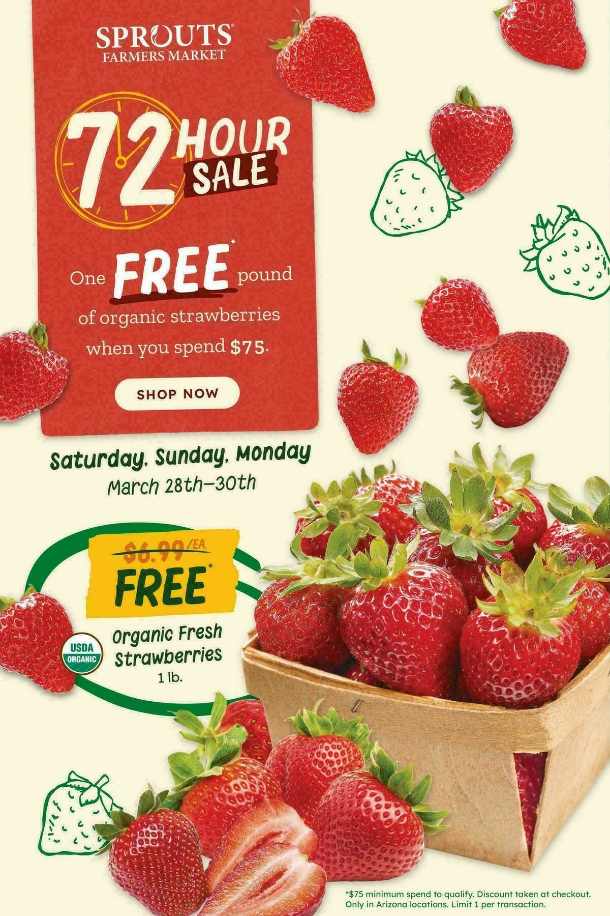 Sprouts Farmers Market Weekly Ad from March 25