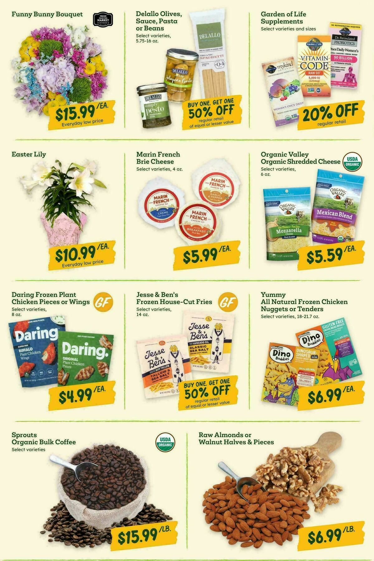 Sprouts Farmers Market Weekly Ad from March 25