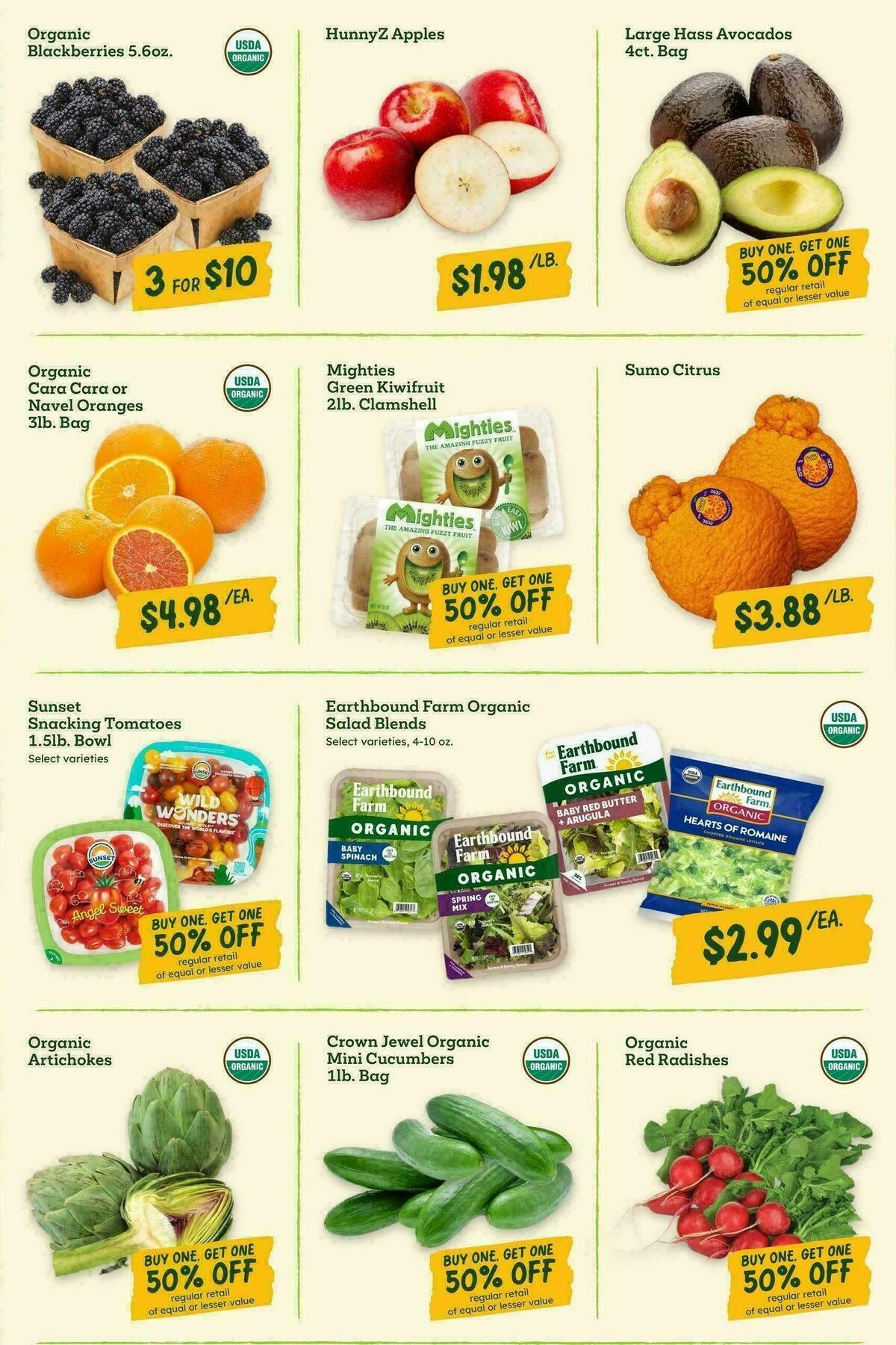 Sprouts Farmers Market Weekly Ad from April 1