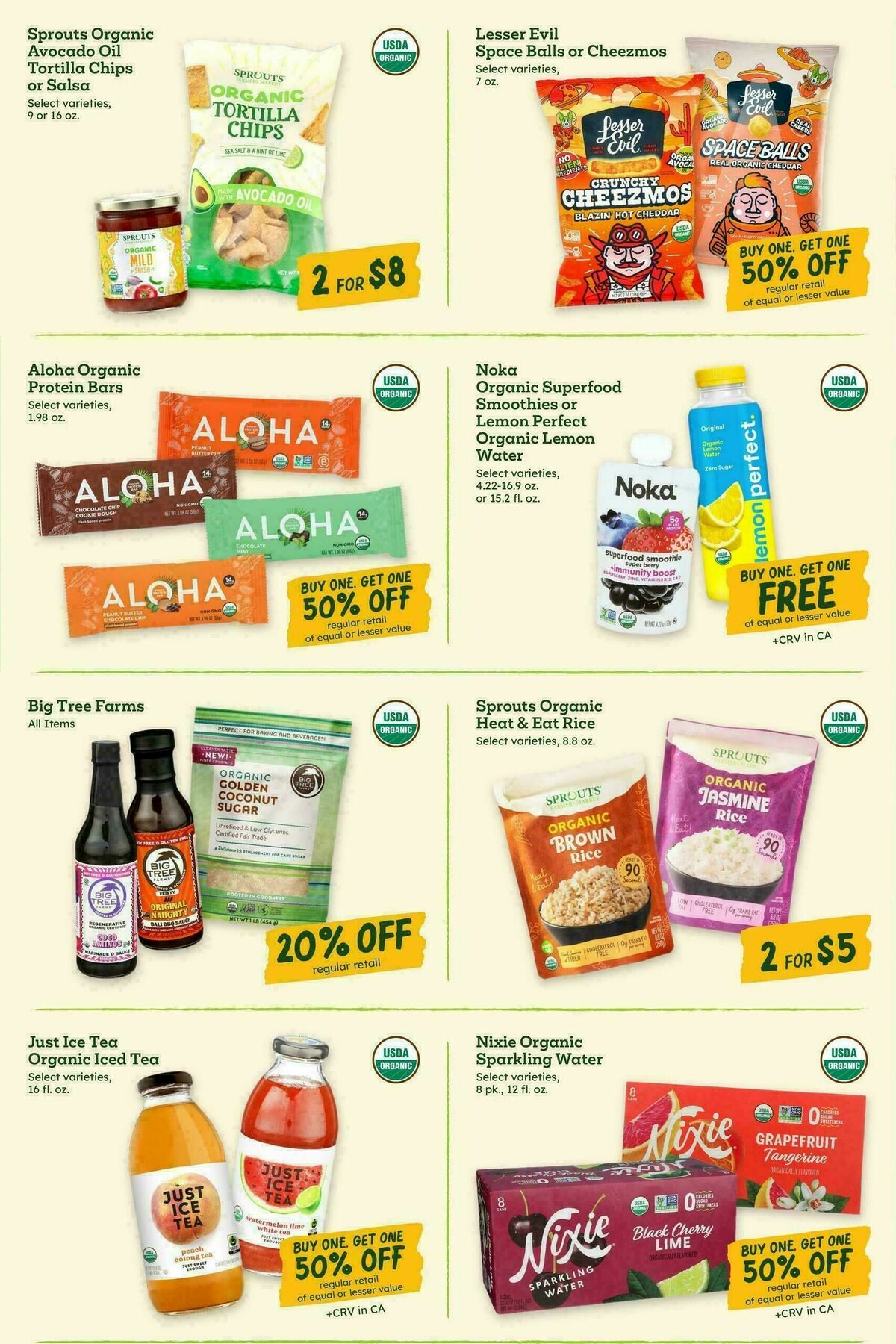 Sprouts Farmers Market Weekly Ad from April 8