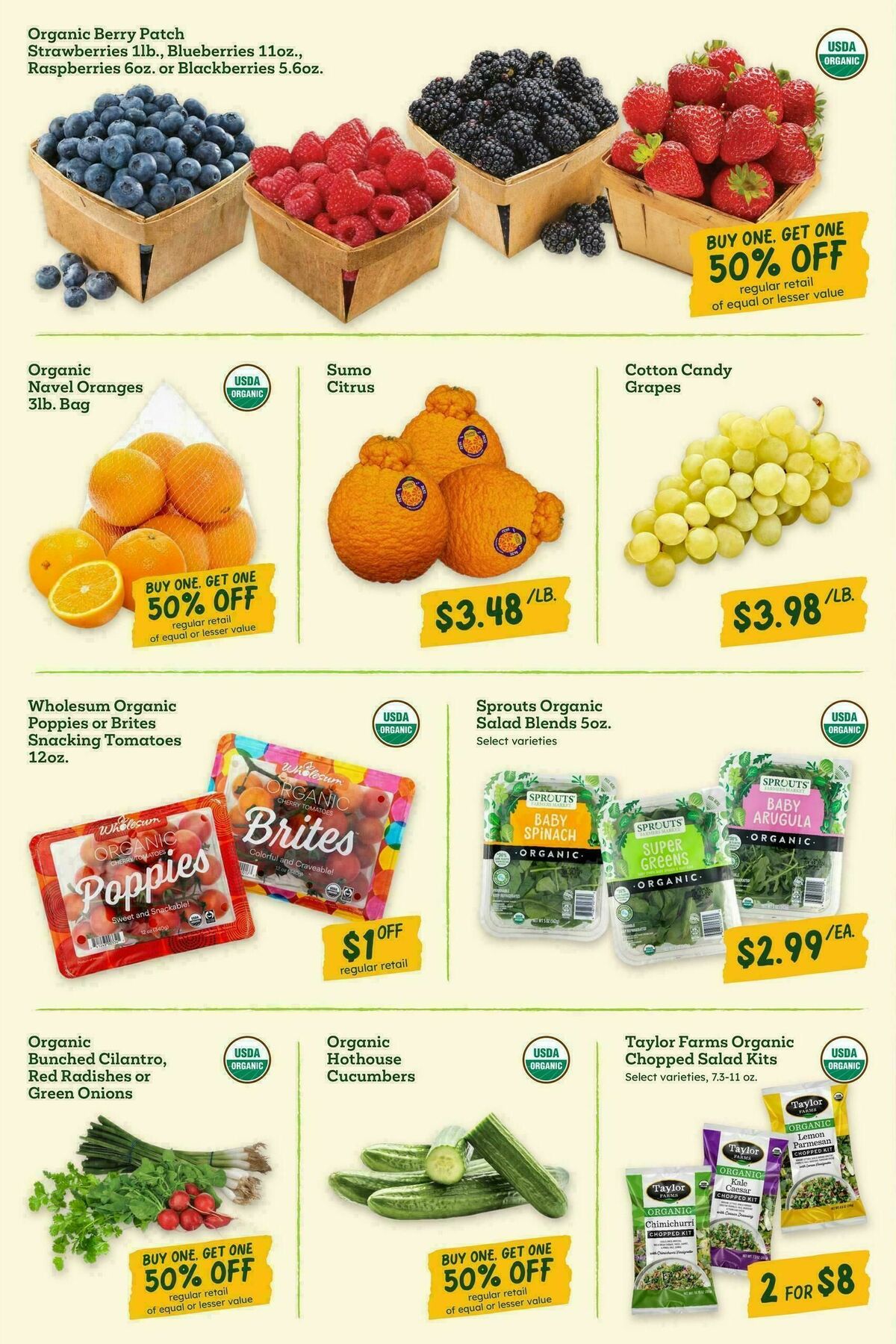 Sprouts Farmers Market Weekly Ad from April 8