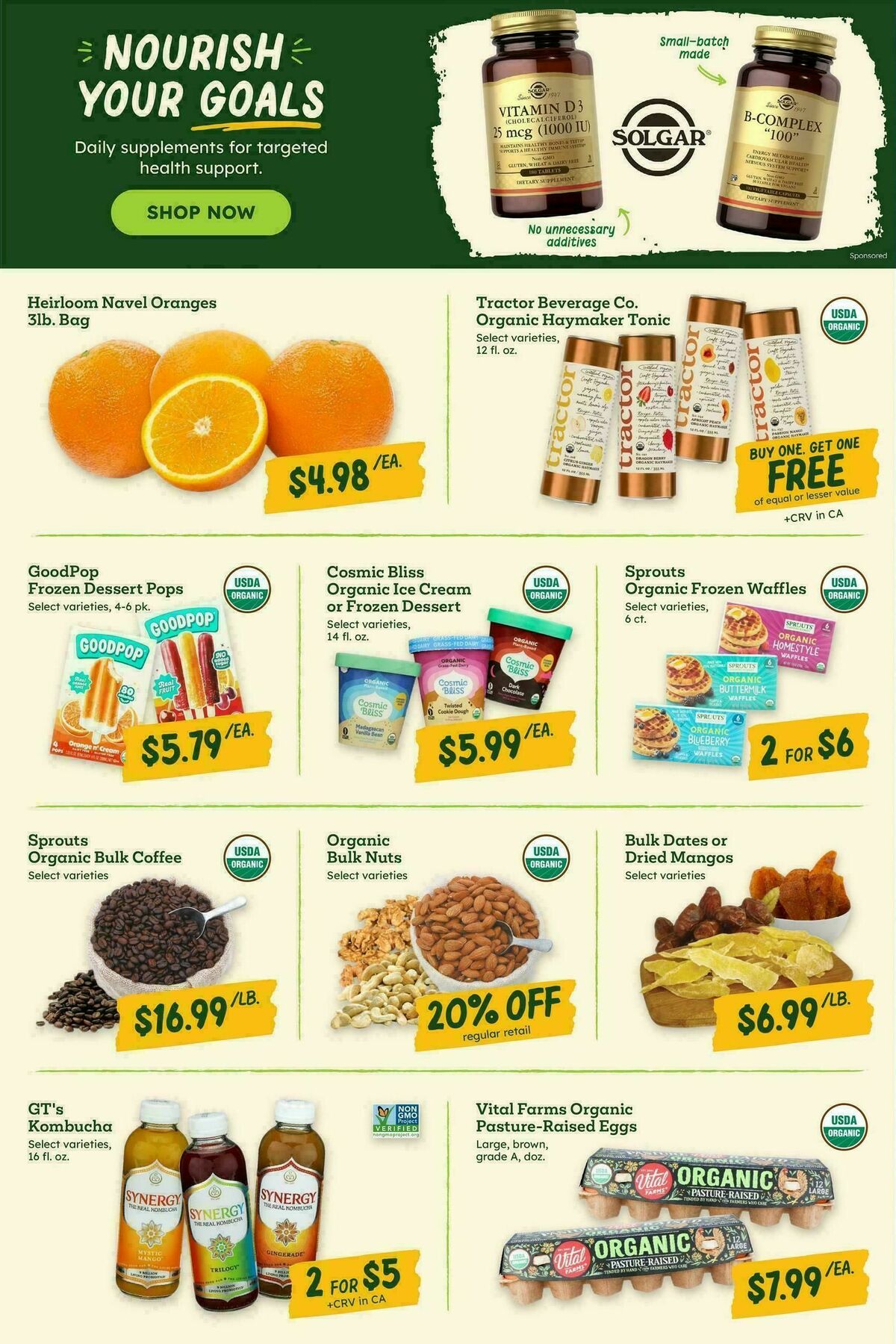 Sprouts Farmers Market Weekly Ad from April 22