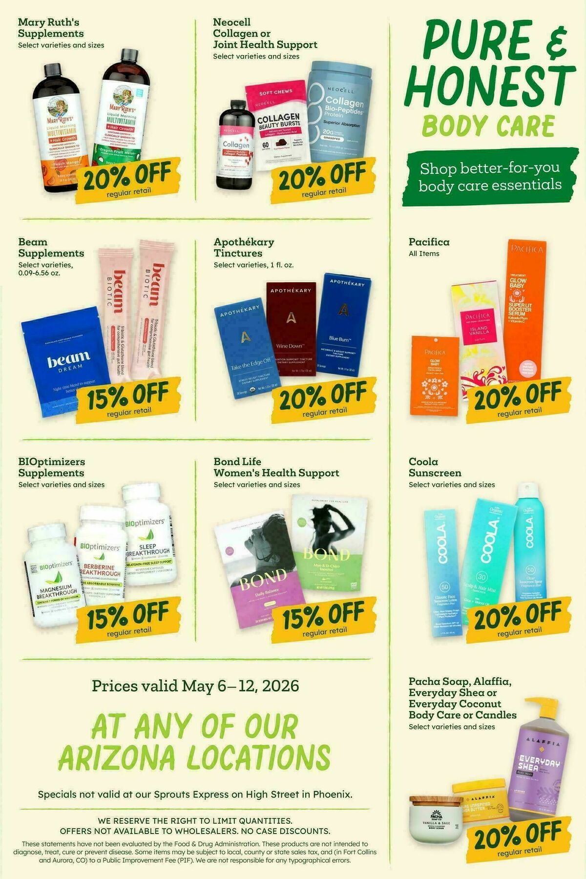 Sprouts Farmers Market Weekly Ad from May 6