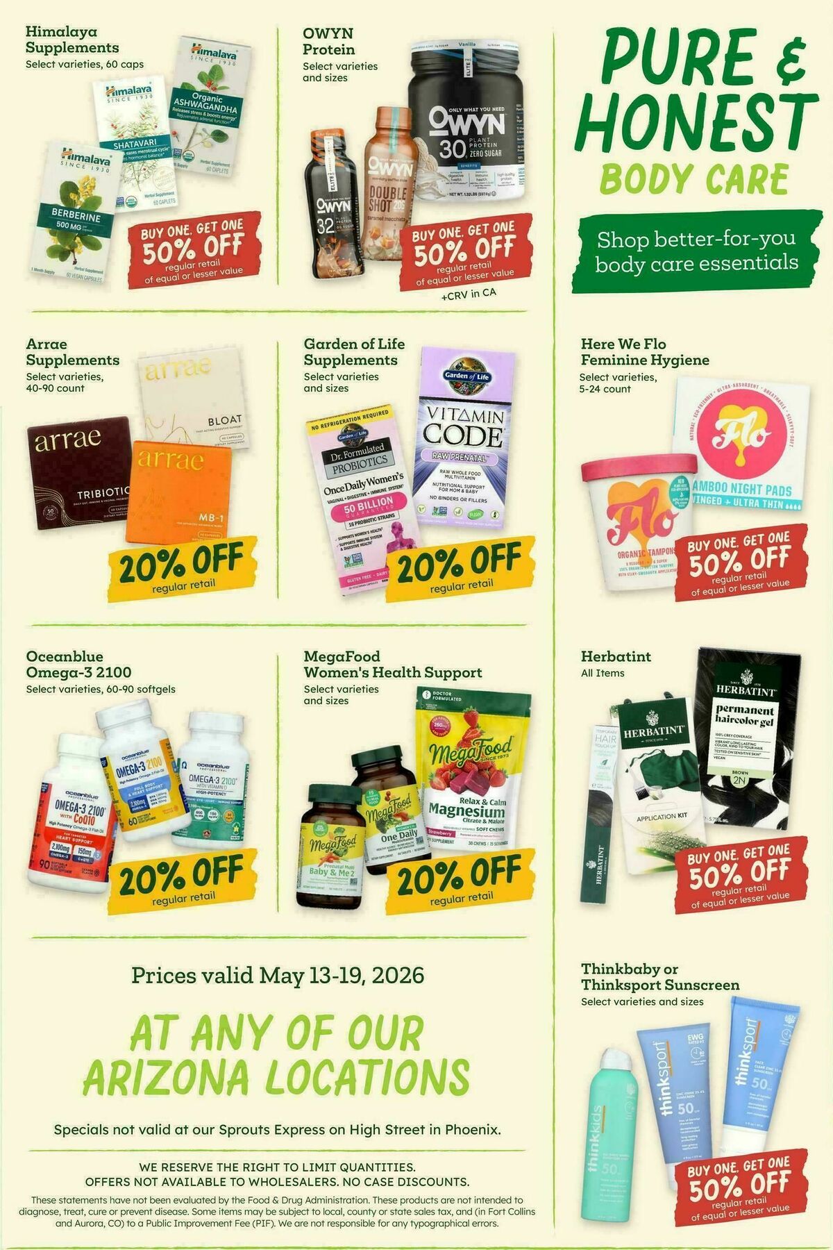 Sprouts Farmers Market Weekly Ad from May 13