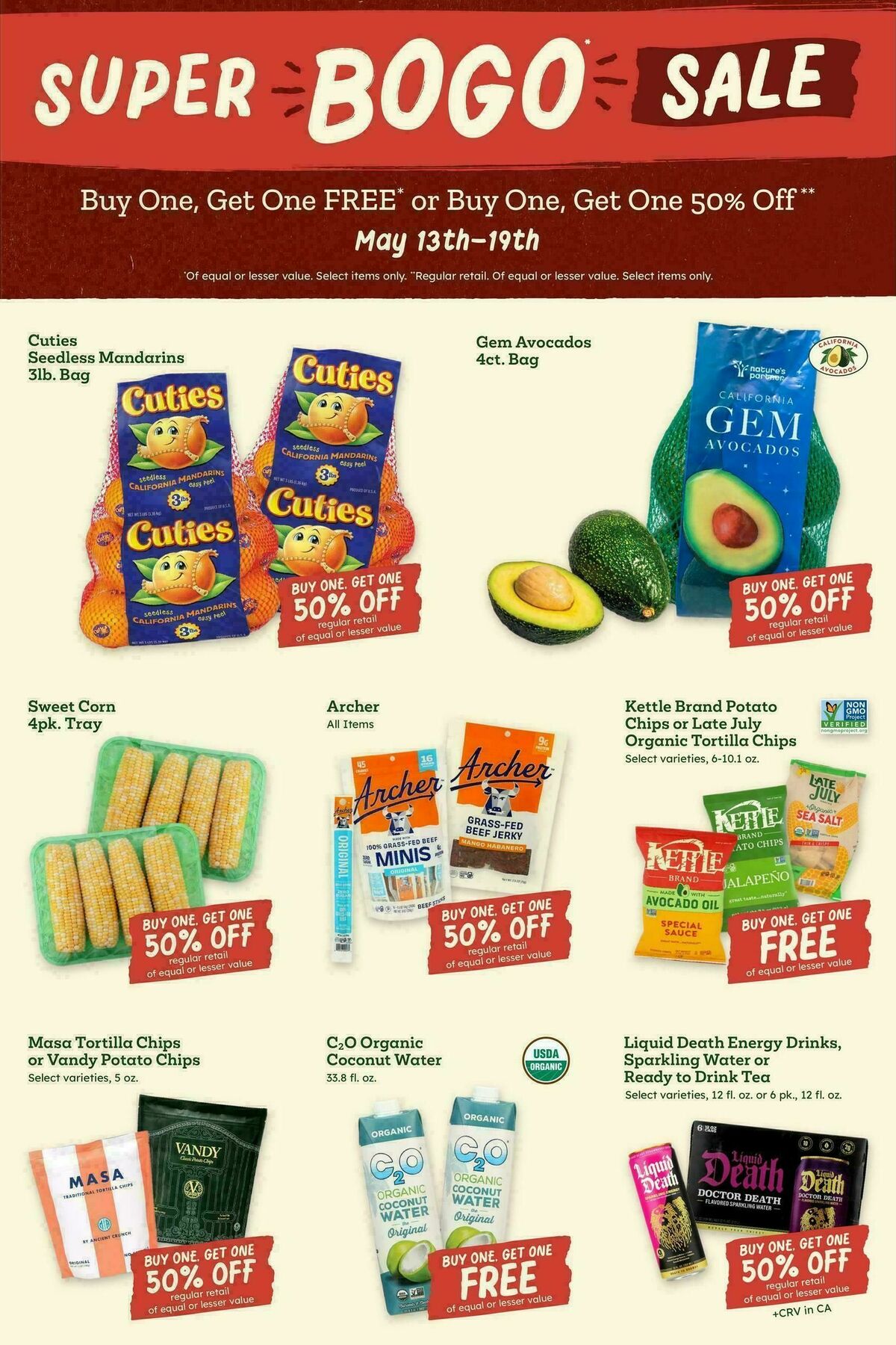 Sprouts Farmers Market Weekly Ad from May 13