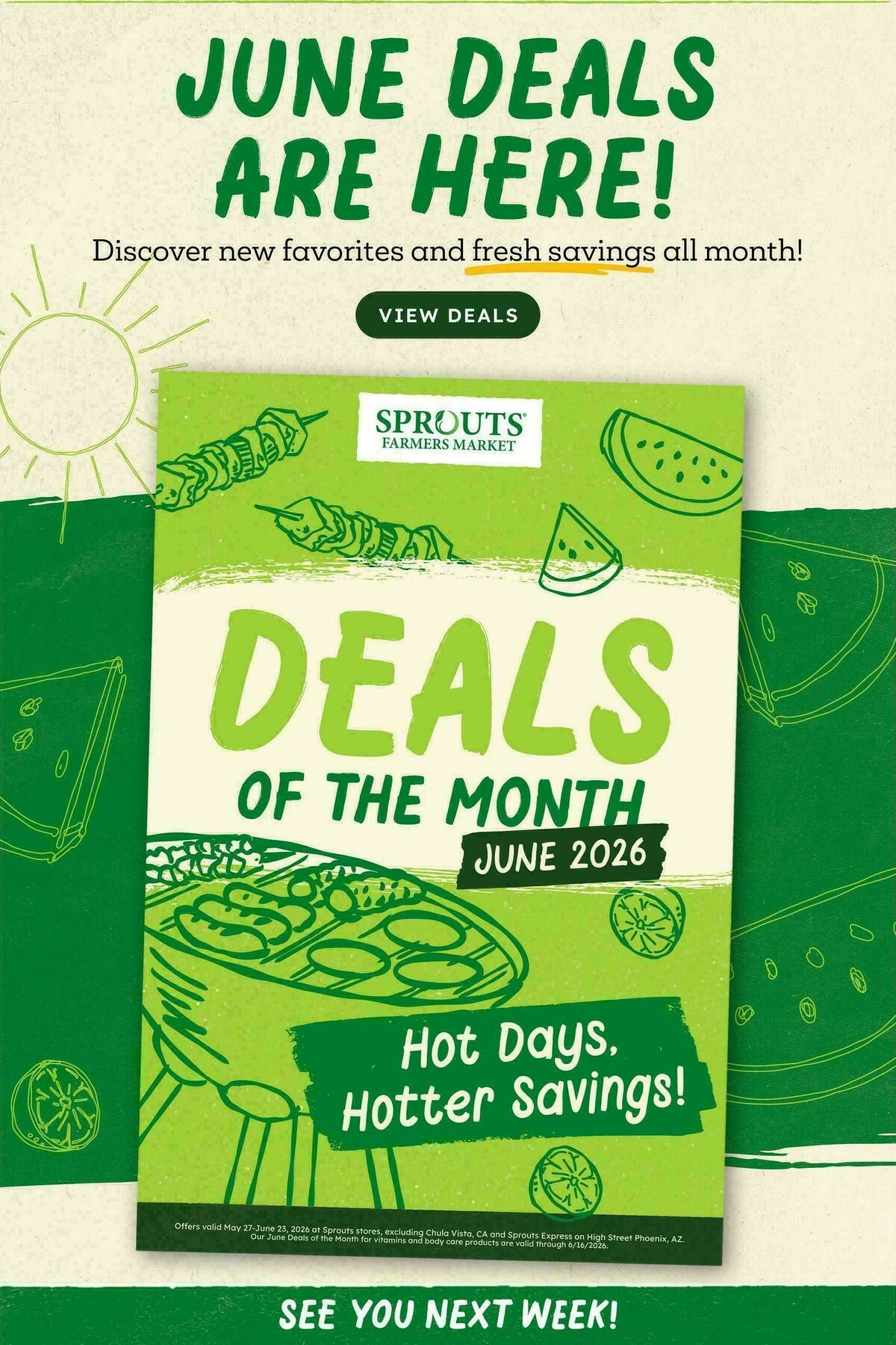 Sprouts Farmers Market Weekly Ad from May 27