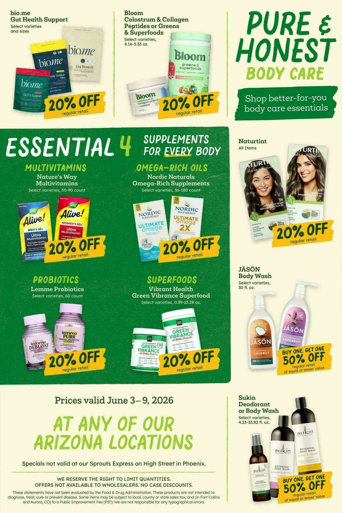 Sprouts Farmers Market Weekly Ad from June 3