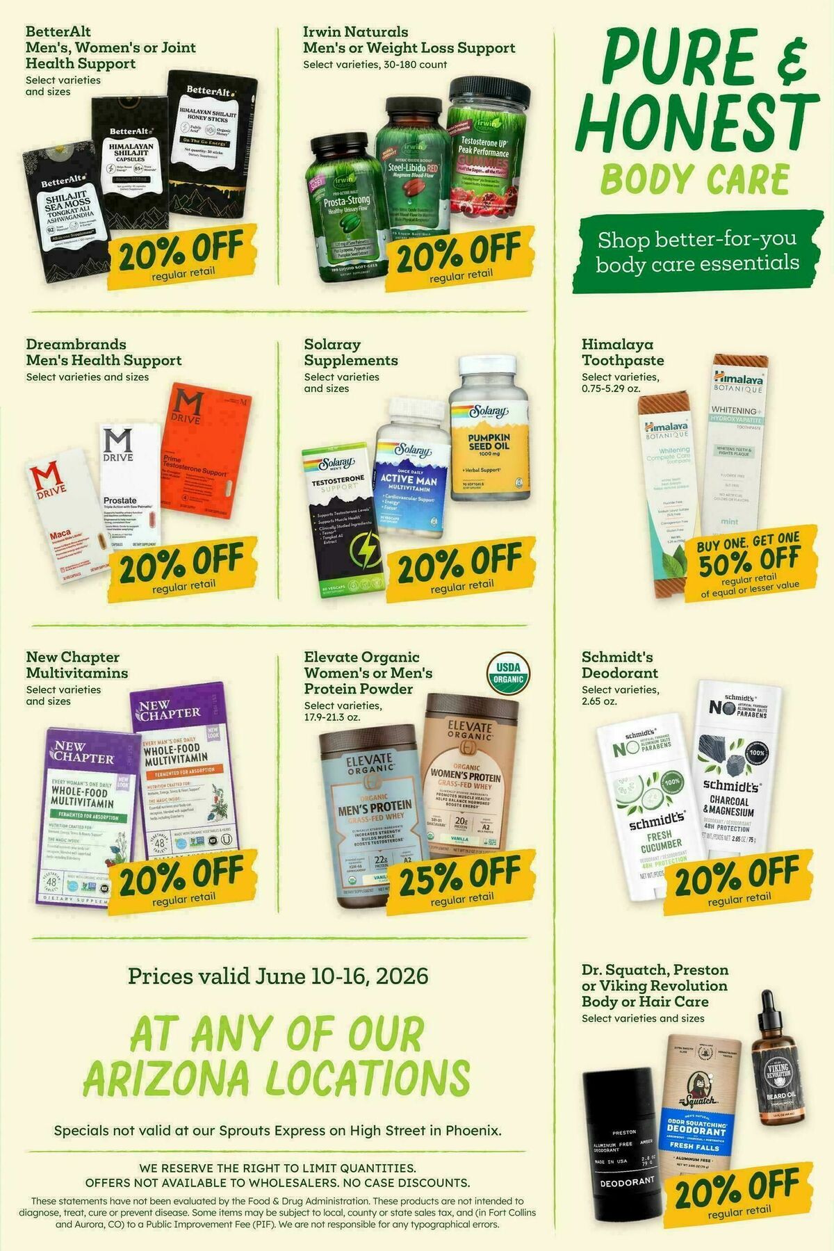 Sprouts Farmers Market Weekly Ad from June 10