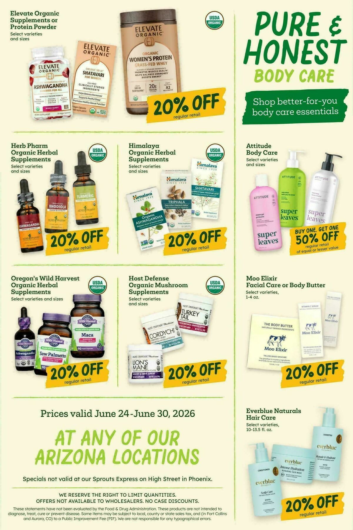 Sprouts Farmers Market Weekly Ad from June 24