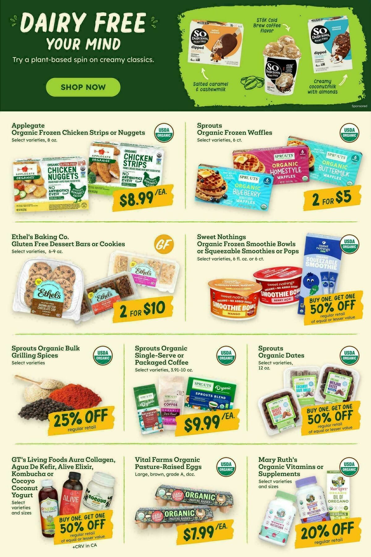 Sprouts Farmers Market Weekly Ad from July 1