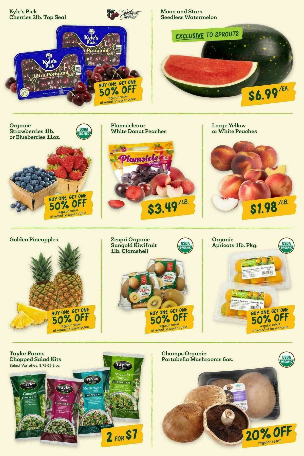 Sprouts Farmers Market Weekly Ad from July 8