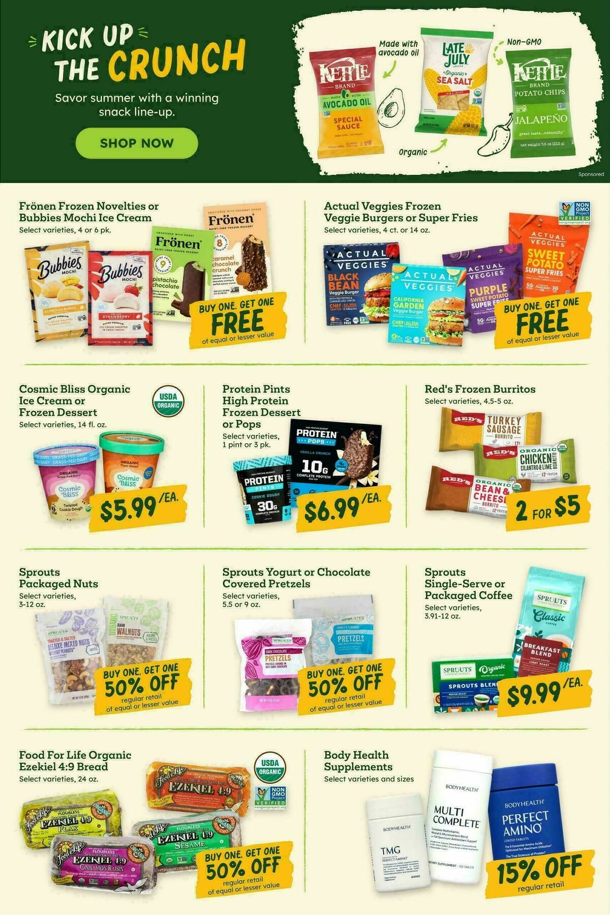 Sprouts Farmers Market Weekly Ad from July 15