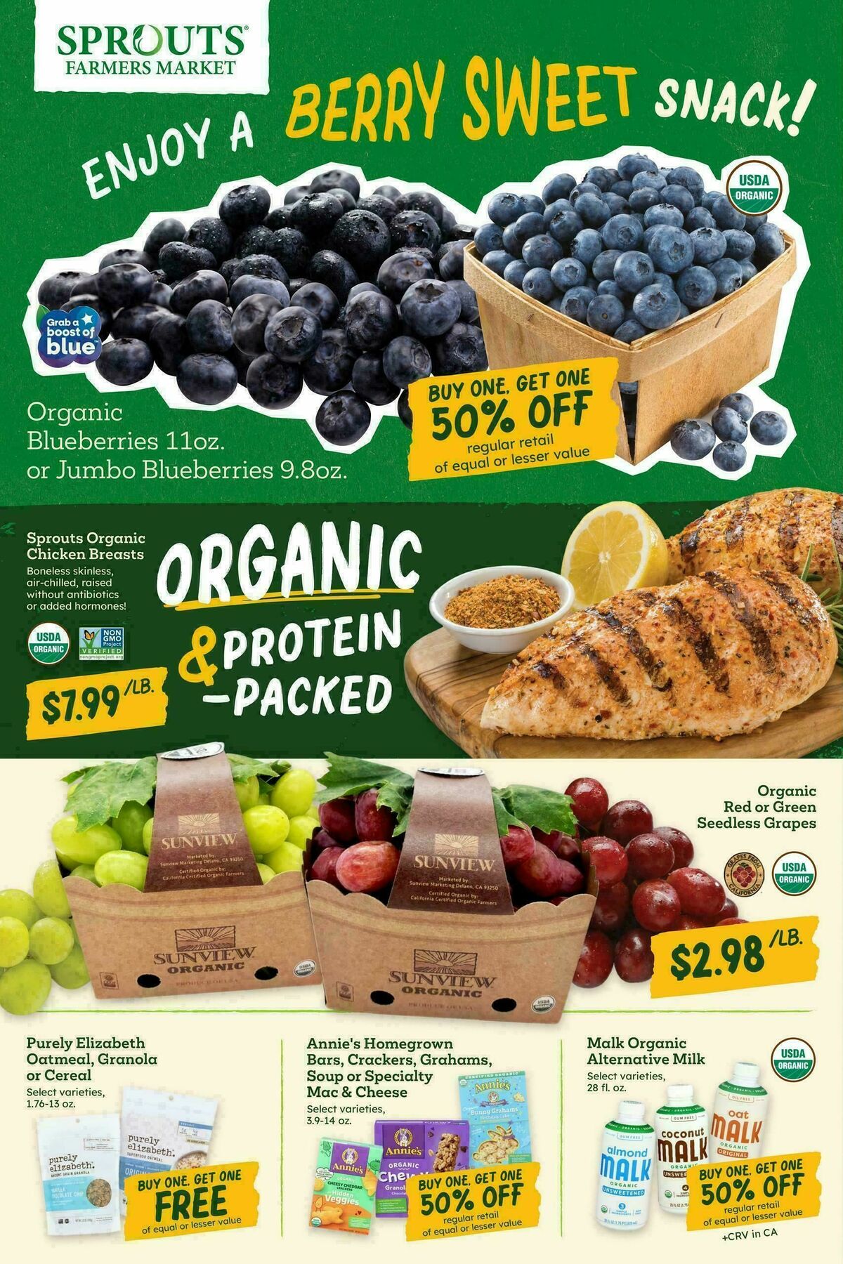 Sprouts Farmers Market Weekly Ad from August 12