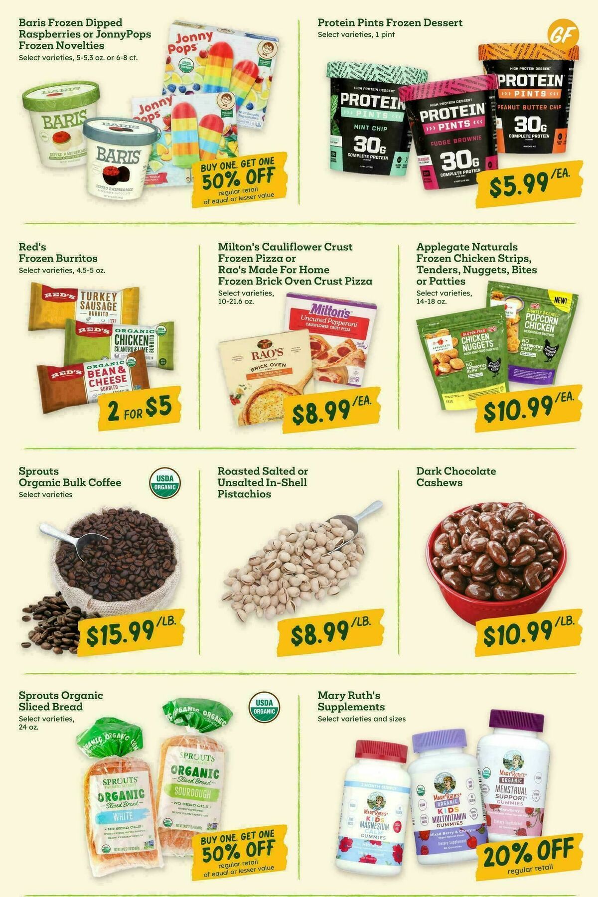 Sprouts Farmers Market Weekly Ad from August 12