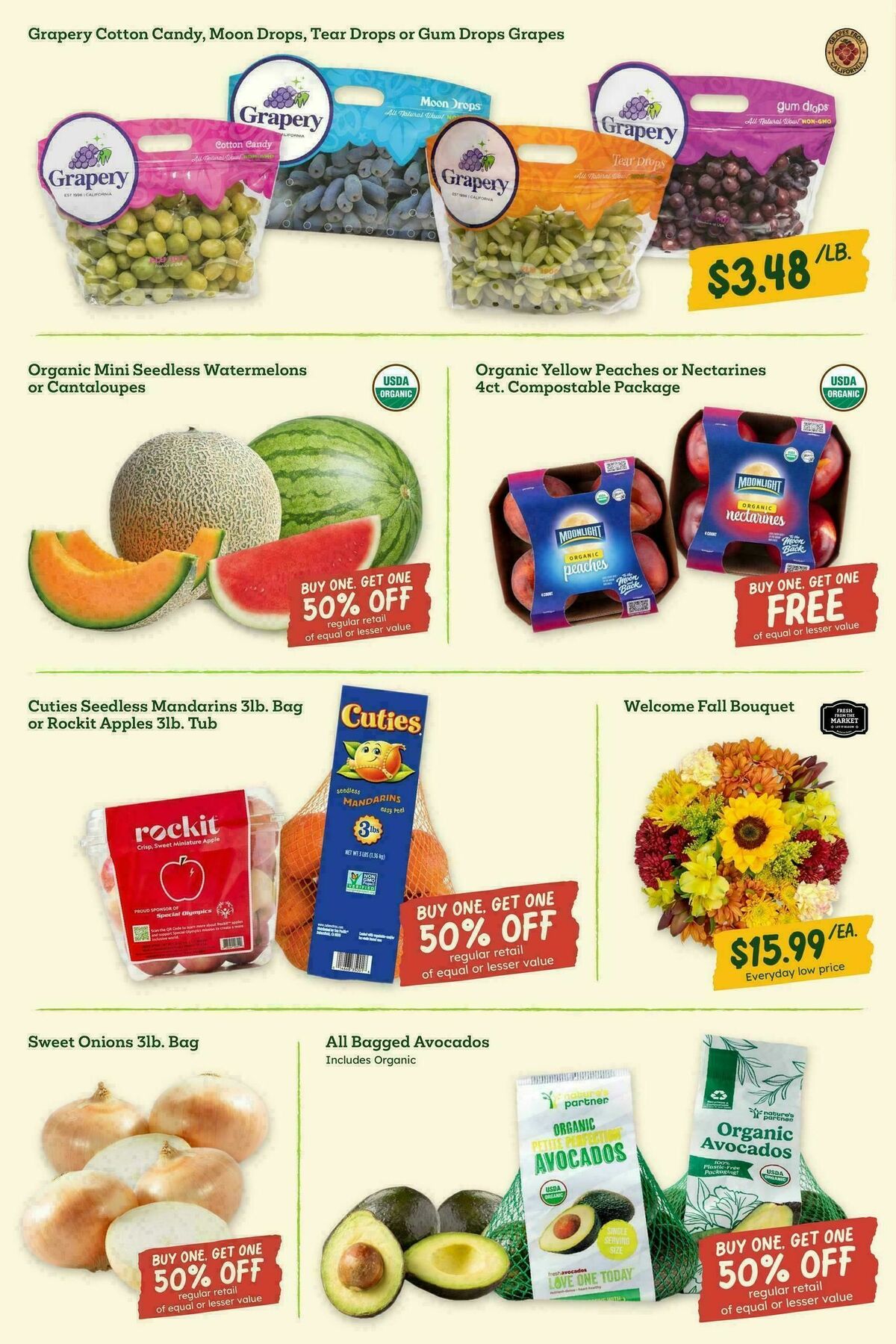 Sprouts Farmers Market Weekly Ad from August 26