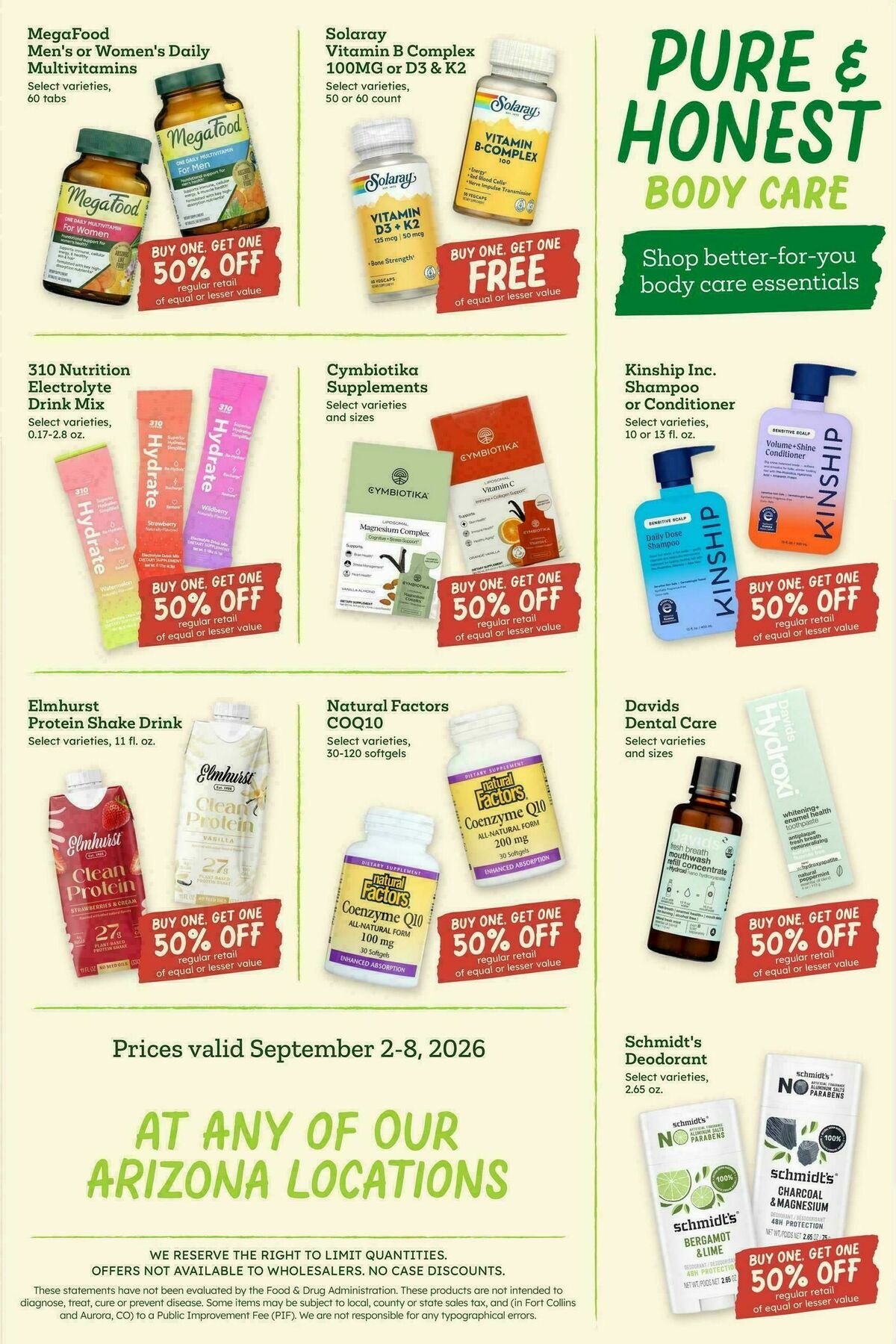 Sprouts Farmers Market Weekly Ad from September 2