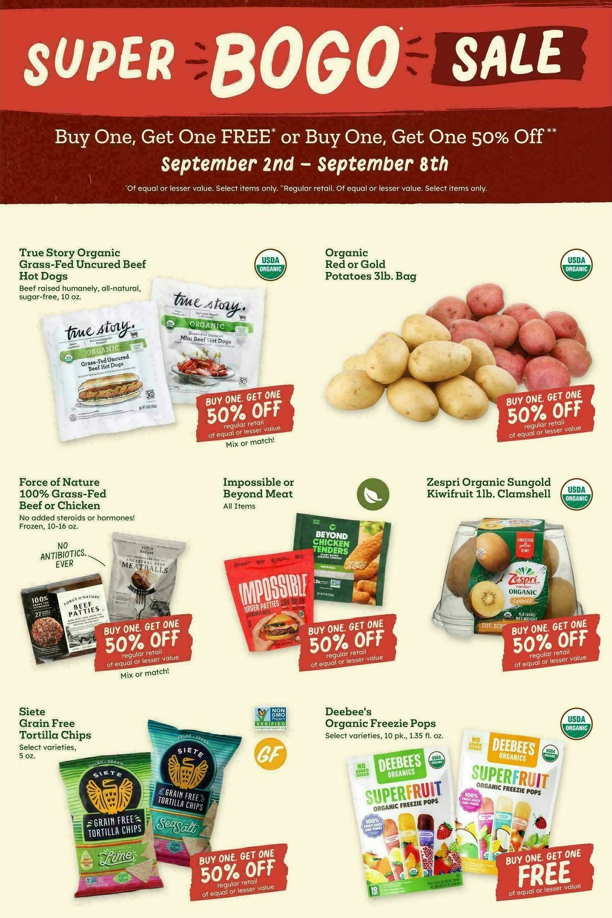 Sprouts Farmers Market Weekly Ad from September 2