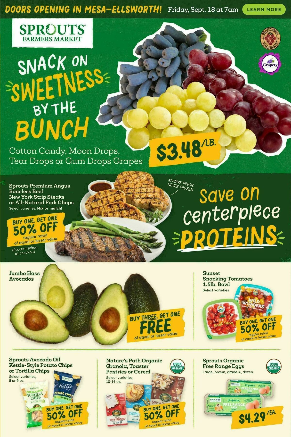 Sprouts Farmers Market Weekly Ad from September 9