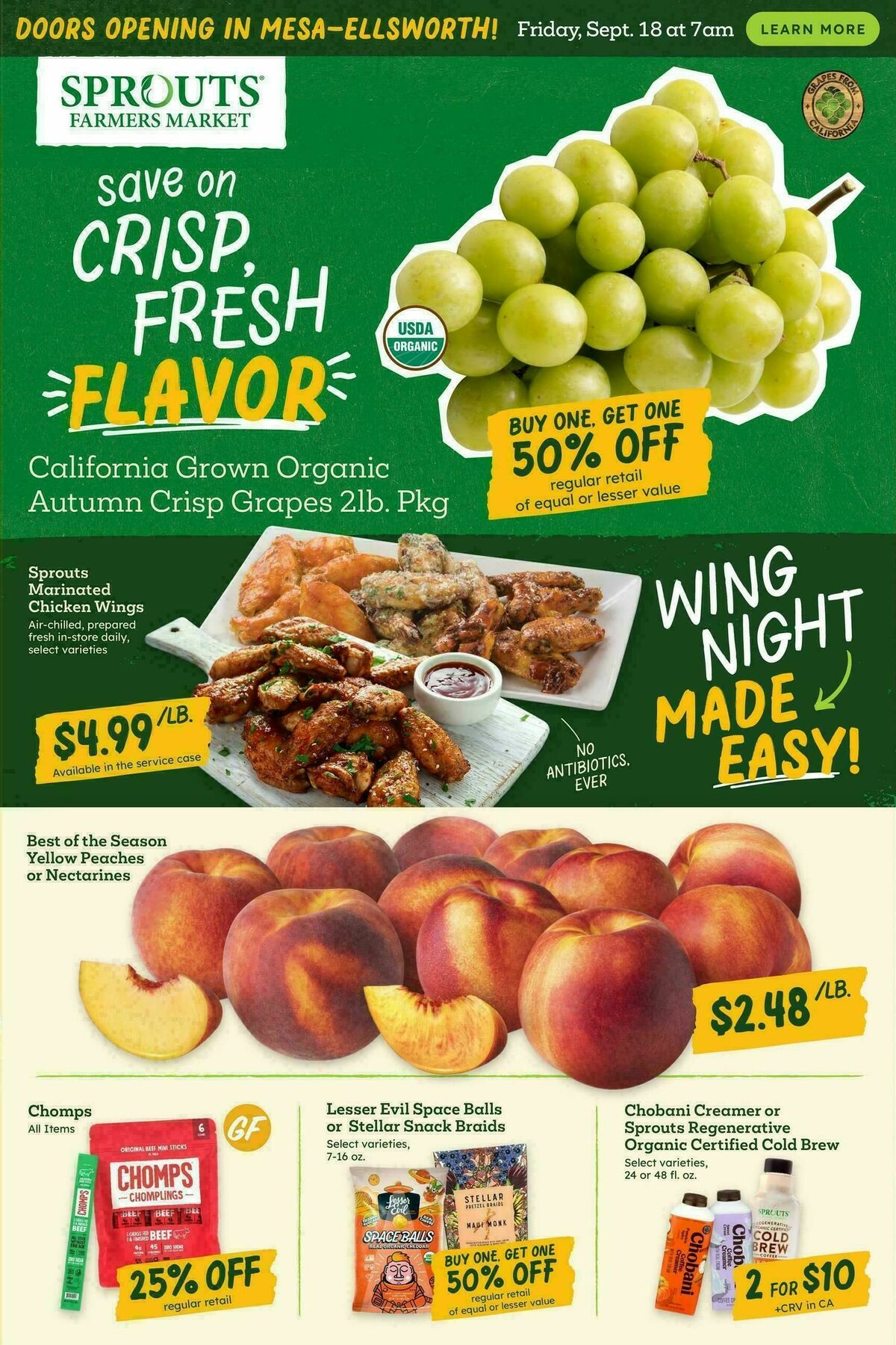 Sprouts Farmers Market Weekly Ad from September 16