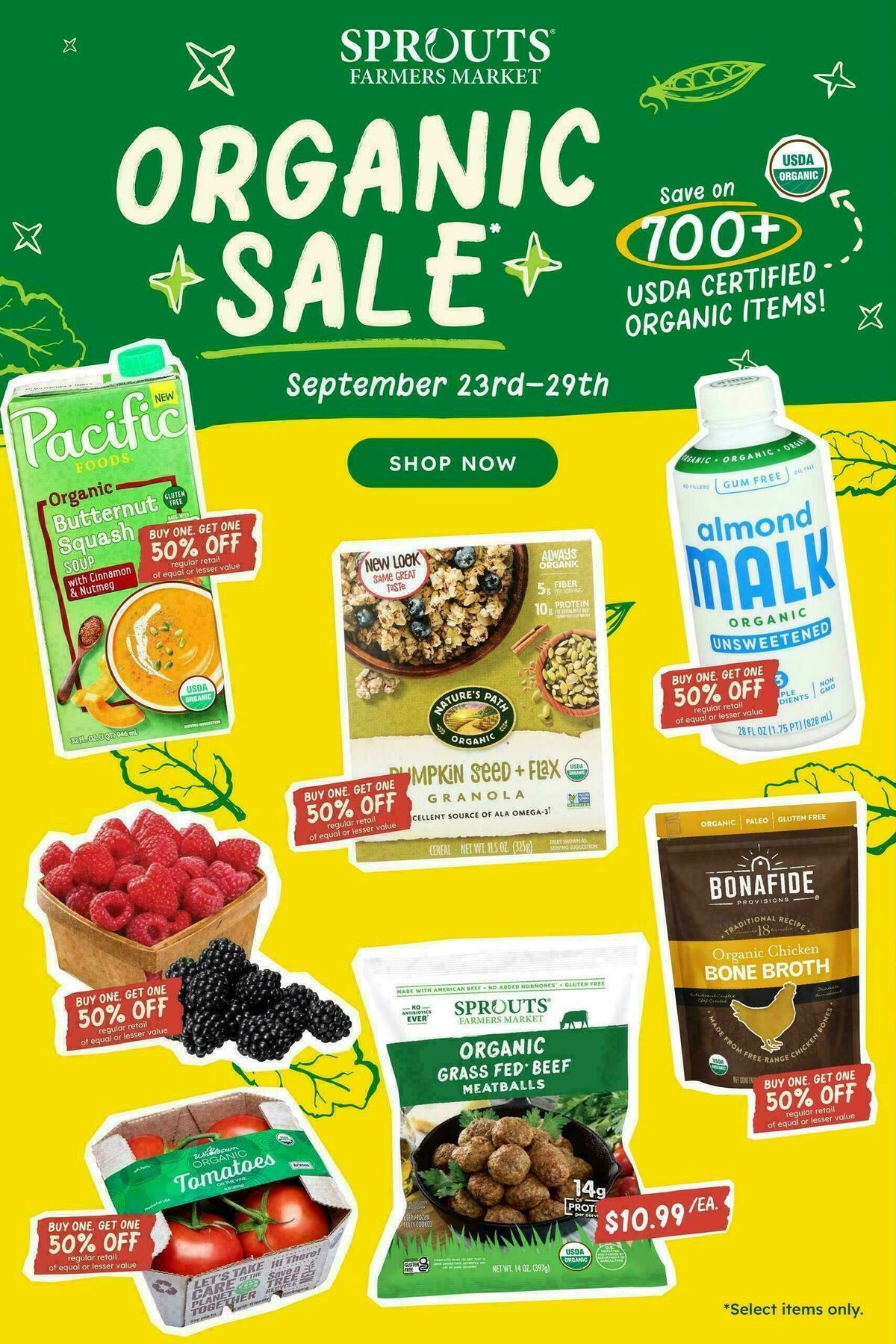 Sprouts Farmers Market Weekly Ad from September 23