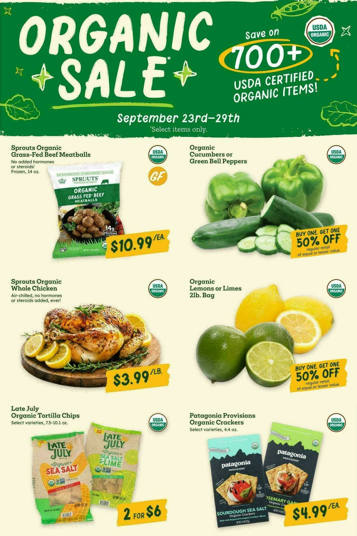 Sprouts Farmers Market Weekly Ad from September 23