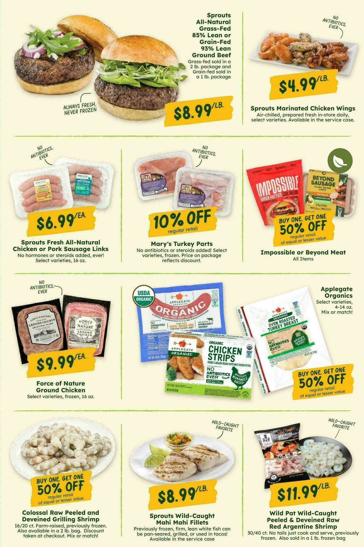 Sprouts Farmers Market Weekly Ad from October 7