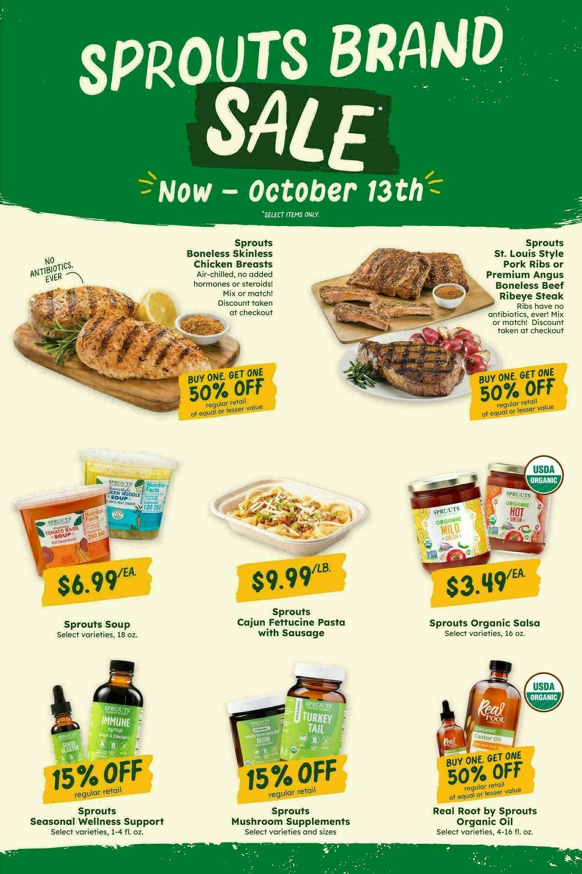 Sprouts Farmers Market Weekly Ad from October 7