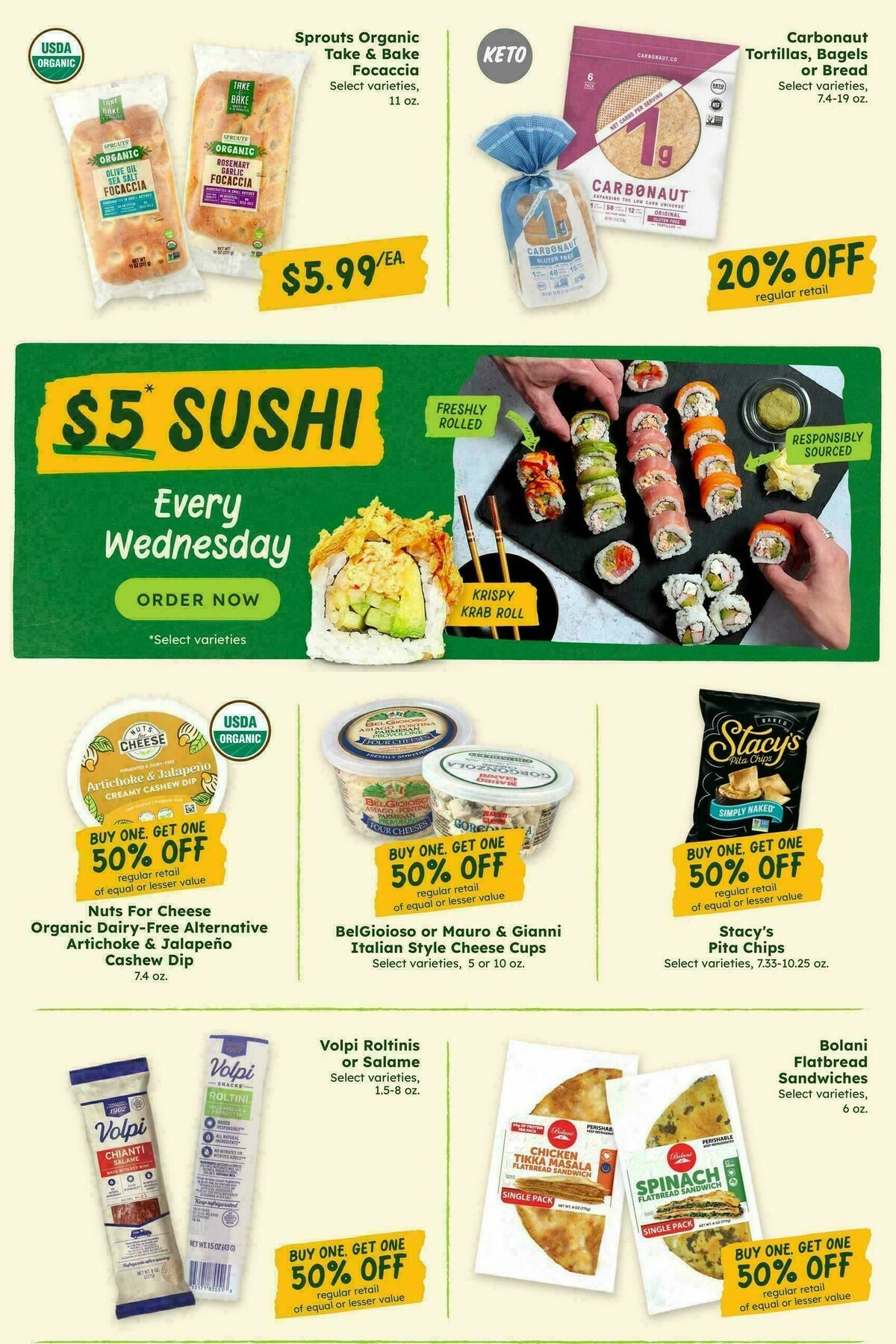 Sprouts Farmers Market Weekly Ad from October 7