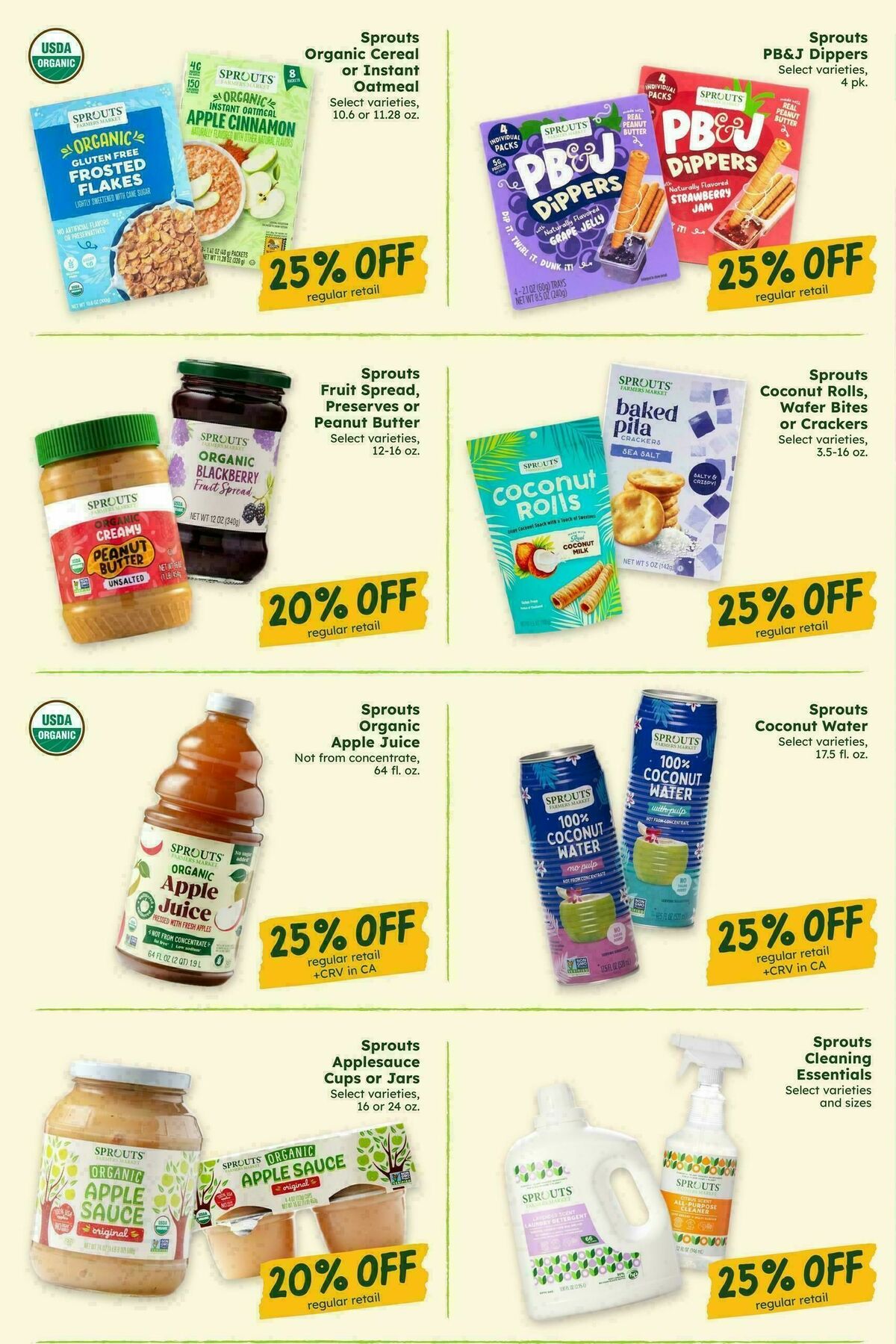 Sprouts Farmers Market Weekly Ad from October 7