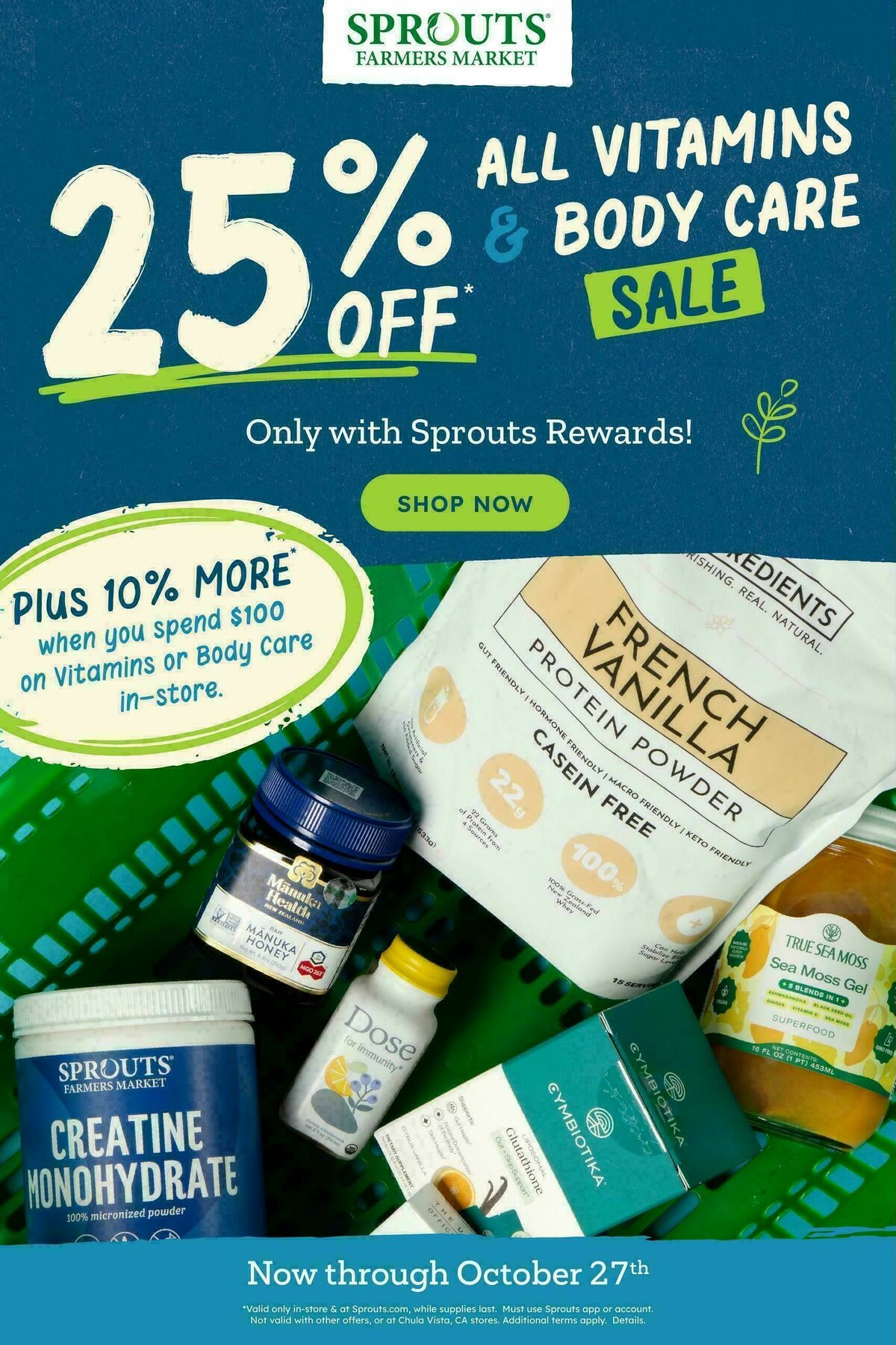 Sprouts Farmers Market Weekly Ad from October 21