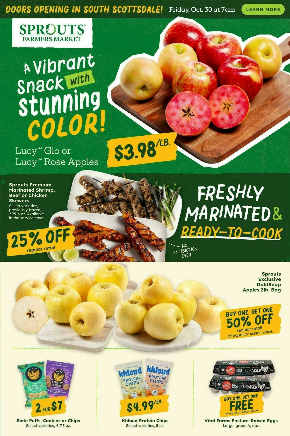 Sprouts Farmers Market Weekly Ad from October 21