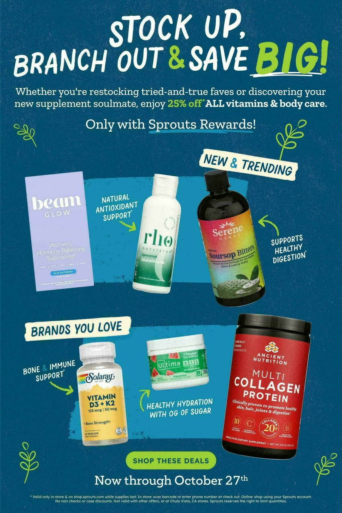 Sprouts Farmers Market Weekly Ad from October 21