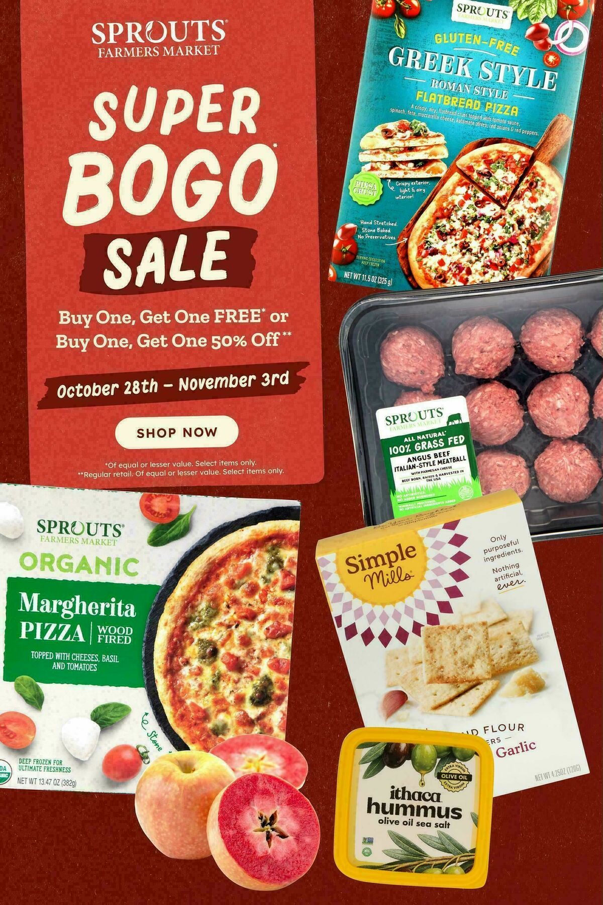 Sprouts Farmers Market Weekly Ad from October 28