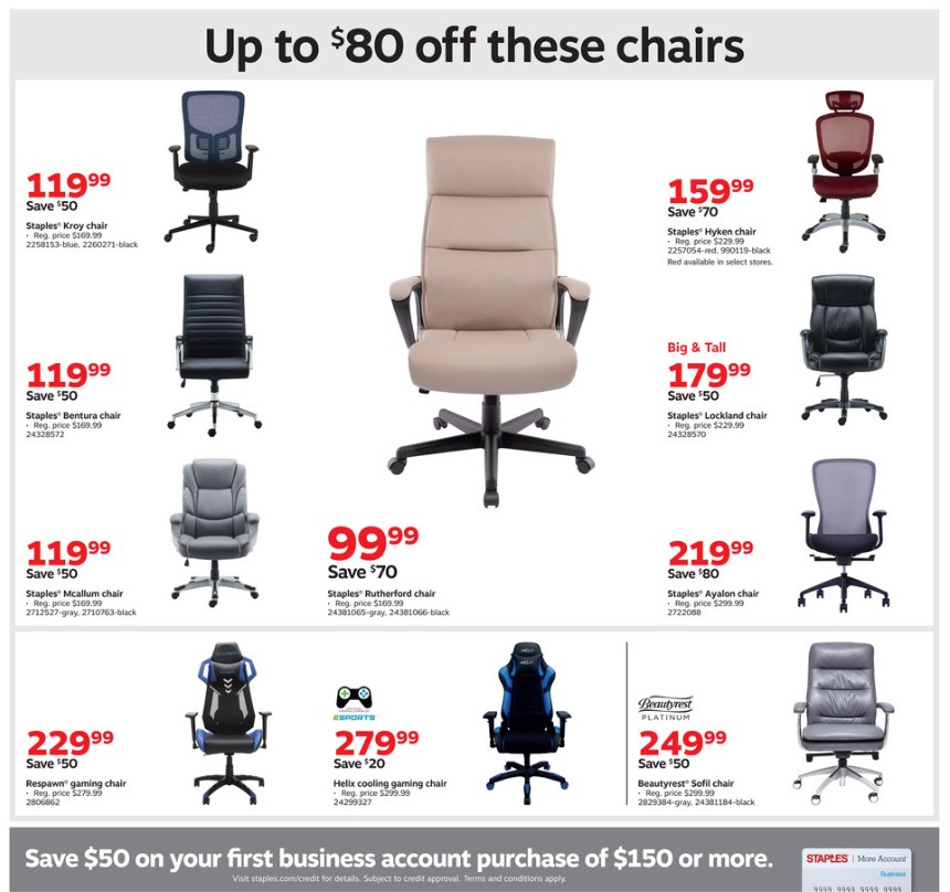 Staples Weekly Ad from November 10