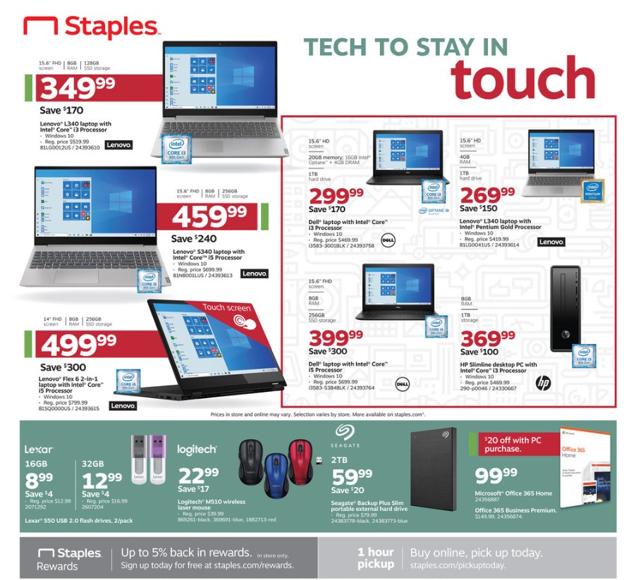 Staples Weekly Ad from November 24