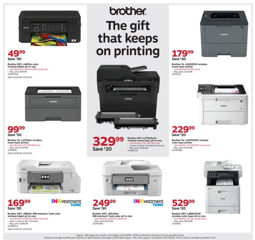 Staples Weekly Ad from December 15