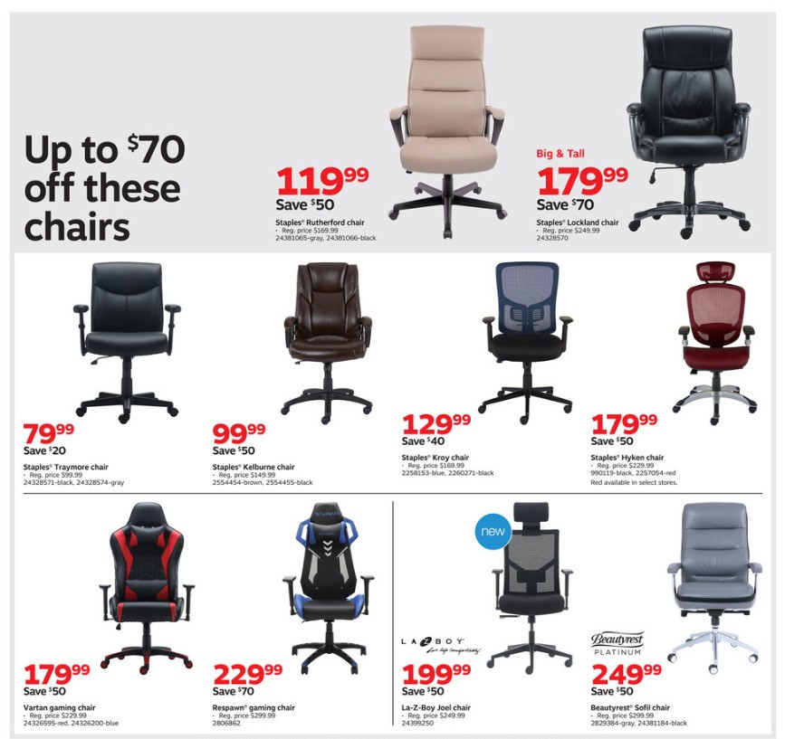 Staples Weekly Ad from January 12