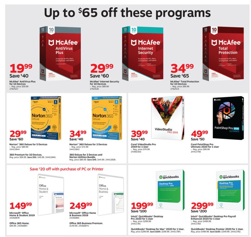 Staples Weekly Ad from January 12