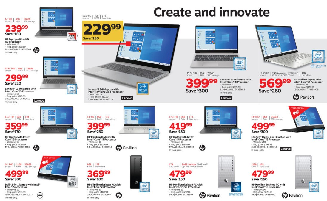 Staples Weekly Ad from January 19