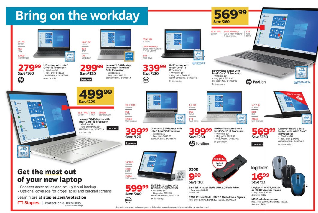 Staples Weekly Ad from February 2