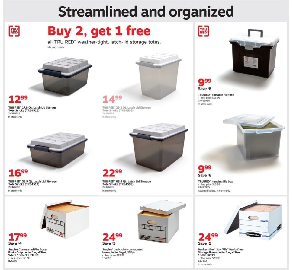 Staples Weekly Ad from March 1