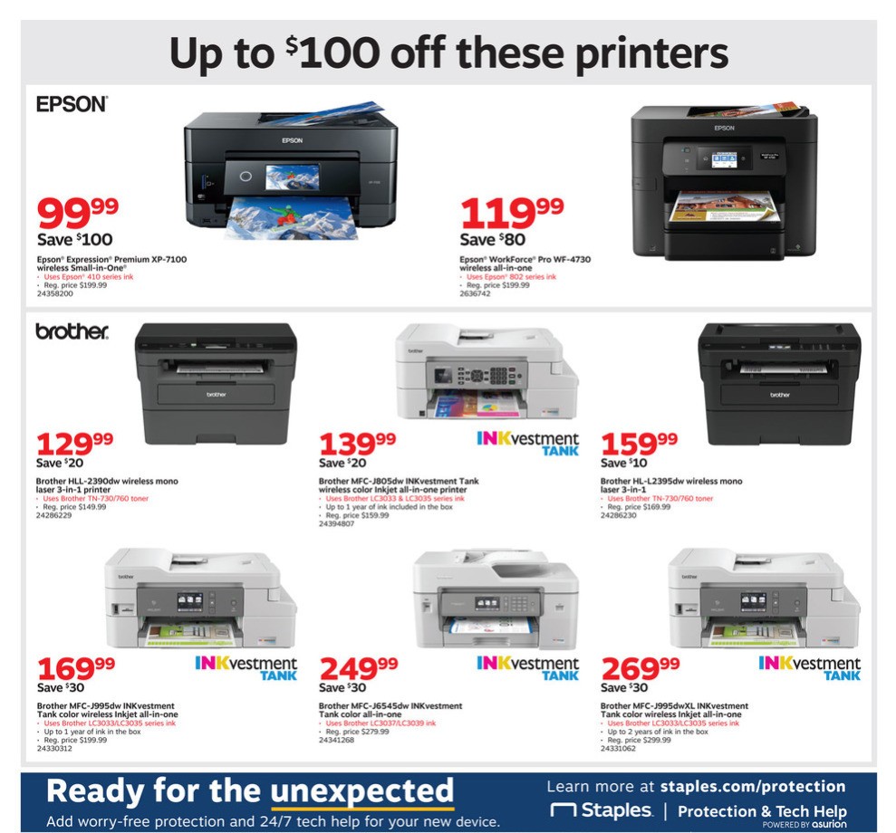 Staples Weekly Ad from March 8