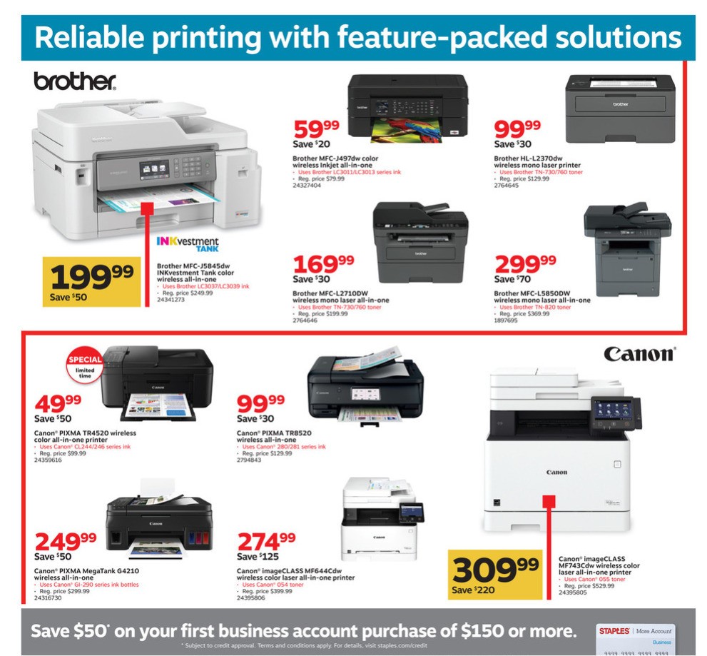 Staples Weekly Ad from March 8