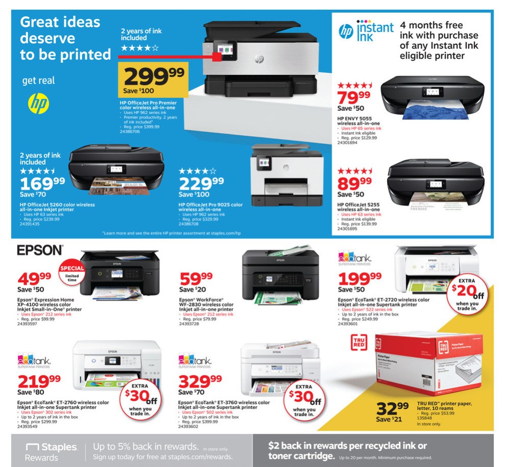 Staples Weekly Ad from March 8