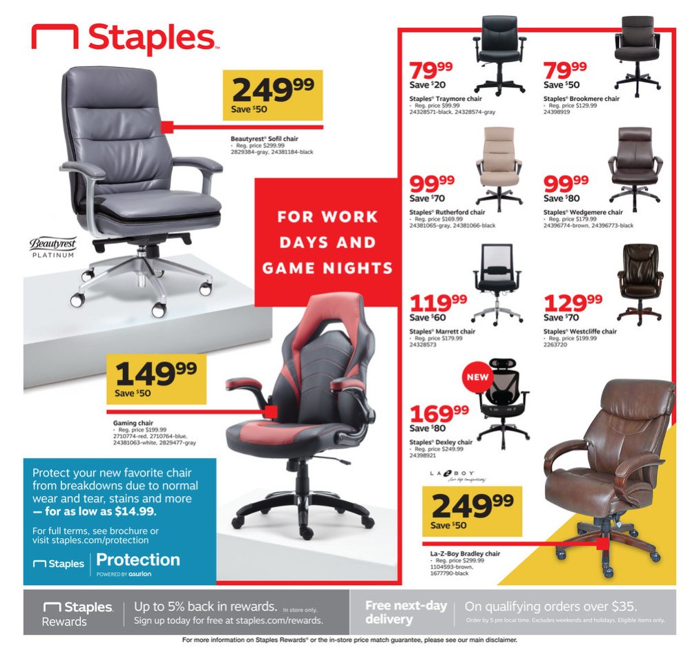 Staples Weekly Ad from March 15