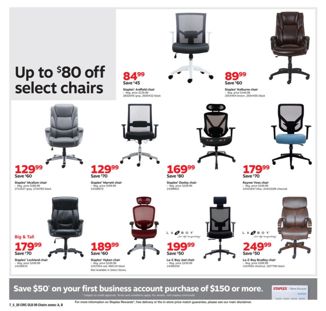 Staples Weekly Ad from July 5