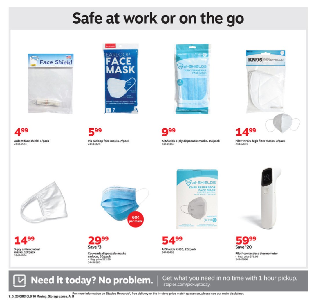 Staples Weekly Ad from July 5