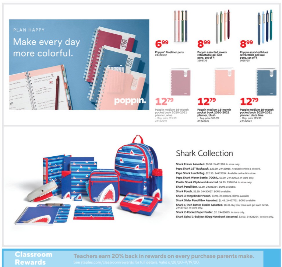 Staples Weekly Ad from July 26