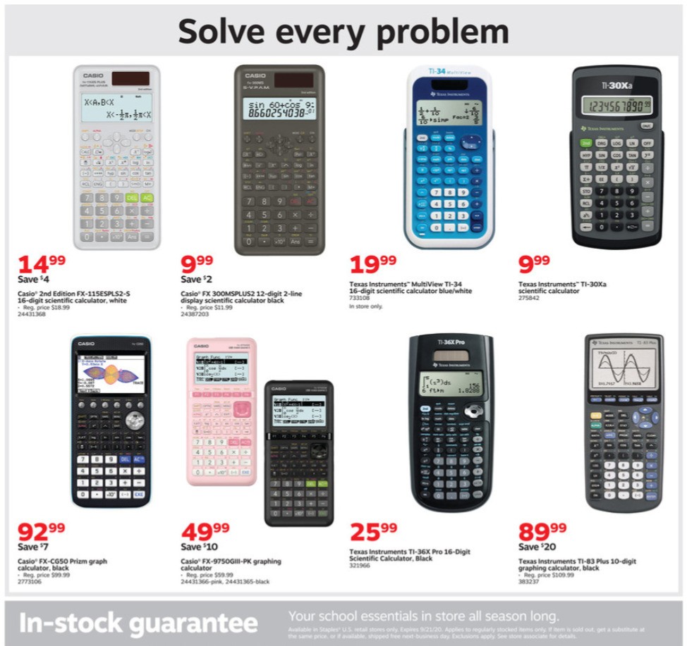 Staples Weekly Ad from July 26