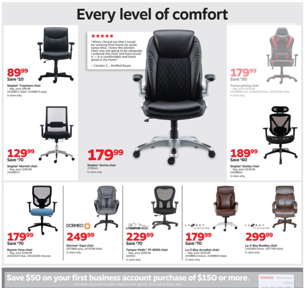 Staples Weekly Ad from July 26